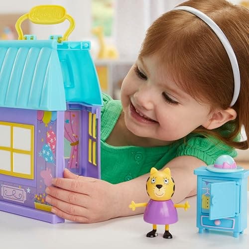 Peppa Pig Peppa’s Dance Party Playset with House, 2 Figures, 6 Accessories, Preschool Toys for Girls and Boys, Kids Gifts, Ages 3+ (Amazon Exclusive) thumbnail 2