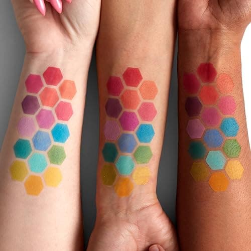 NYX PROFESSIONAL MAKEUP, Ultimate Shadow Palette, 16-shade Eyeshadow Palette, Vegan Formula - Brights thumbnail 5