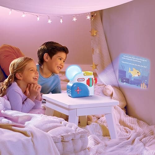Little Tikes Story Dream Machine Baby Shark Family Collection, Storytime, Books, Audio Play Character, Gift and Toy for Toddlers and Kids Girls Boys Ages 3+ Years thumbnail 2
