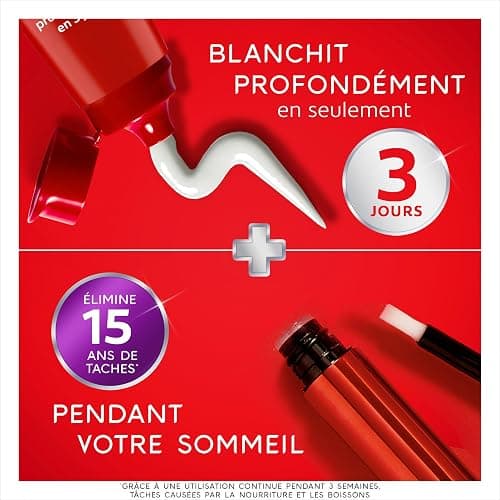 COLGATE - Kit de blanchiment dentaire - Sérum blancheur nuit et dentifrice Max White Ultra - 2,5ml + 75ml thumbnail 2