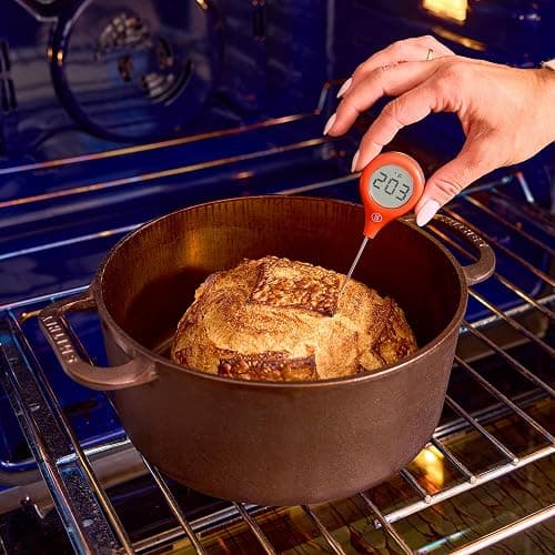 ThermoWorks ThermoPop 2 — Best Value Instant Read Thermometer - Cayenne Pepper Red thumbnail 2