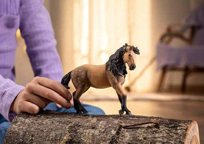 Schleich Horse Club - Andalusian Mare - 5" Hand-Painted Collectable, Realistic Toy Horse Figurine for Girls and Boys. Durable Educational Figure for Fun Imaginative Play. Cool Kids Toys Ages 5+ 14894 thumbnail 2