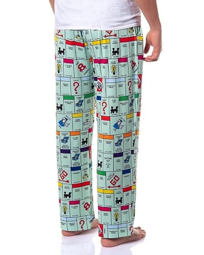 Hasbro Monopoly Pajamas Mens Game Board Lounge Sleep Pajama Bottom Pants Sleepwear thumbnail 4