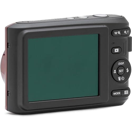 Kodak PIXPRO FZ45 16MP Digital Camera 4X Optical Zoom 27mm Wide Angle 1080P Full HD Video 2.7" LCD Camera (Red) + 64GB Card and Reader + Case + Memory Wallet + Tripod + Cleaning Bundle thumbnail 7