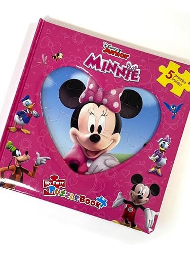 Disney Junior Minnie My First Puzzle Book - Jigsaw Puzzles for kids, 10-page board book, 5 puzzles to enjoy thumbnail 5