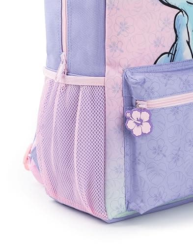 Disney Lilo & Stitch Girls Backpack Purple & Pink Rucksack with Adjustable Straps School Bag For Kids Movie Merchandise Gift thumbnail 6