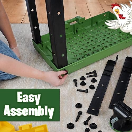 John Deere Kids Workbench, Power Tools Workshop, Build Your Own Toy Tool Box with 39 Realistic Toy Tools and Accessories, 5+ thumbnail 6