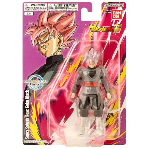 Dragon Ball Evolve - Dragon Ball Super - Super Saiyan Rose Goku Black 5" Action Figure thumbnail 5