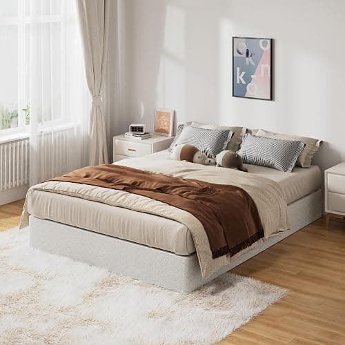 Snaye Queen Size Box Spring Bed Base 9 Inch, 3000lbs Heavy Duty Box Spring Queen Metal Mattress Foundation, Tool-Free Easy Assembly, Noise Free thumbnail 6