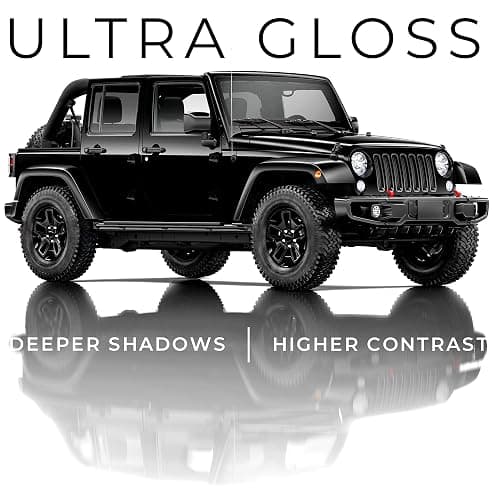 VViViD+ Ultra Gloss Premium Vinyl Car Wrap Film (1.5ft x 5ft, Gloss Piano Black) thumbnail 5