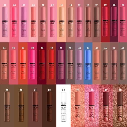 NYX PROFESSIONAL MAKEUP Butter Gloss Bling Lip Gloss, Non Sticky and Shiny Vegan Lip Makeup - She Got Money thumbnail 9