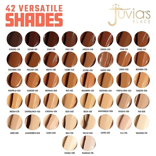 Juvia's Place I Am Magic Velvety Matte Liquid Foundation 610 - Cebu - Light w/Neutral Undertone, Makeup Foundation Full Coverage, Lightweight, Long Wear, Velvety Matte Finish thumbnail 4