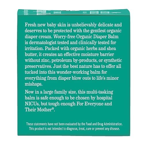 Earth Mama Organic Diaper Balm - 4 fl oz - Diaper Cream for Baby - Safe for Sensitive Skin - Baby Essentials thumbnail 9
