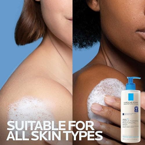 La Roche-Posay Lipikar AP+ Gentle Foaming Moisturizing Wash, Shea Butter + Niacinamide + Glycerin, Moisturizing Body Wash For Dry Skin, National Eczema Association Accepted, Dermatologist Tested​ thumbnail 6