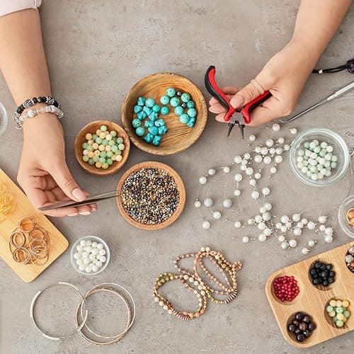 600 Pièces Perles A Ecraser Pour Bijoux,Perle à écraser,Perles à Écraser Rond,PPerles à Sertir Lisse Rondes Perle,Pour DIY La Fabrication De Bijoux,8 Couleurs (1.5mm/2mm/2.5mm) thumbnail 7