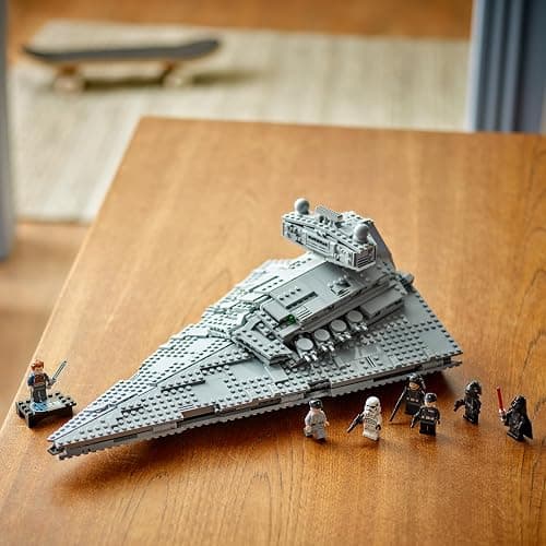 LEGO Star Wars Imperial Star Destroyer Building Toys Set - Build & Display for Boys & Girls, Ages 10+ - Gift for Birthdays - Star Wars Darth Vader & 6 Minifigure Toys - 75394 thumbnail 3