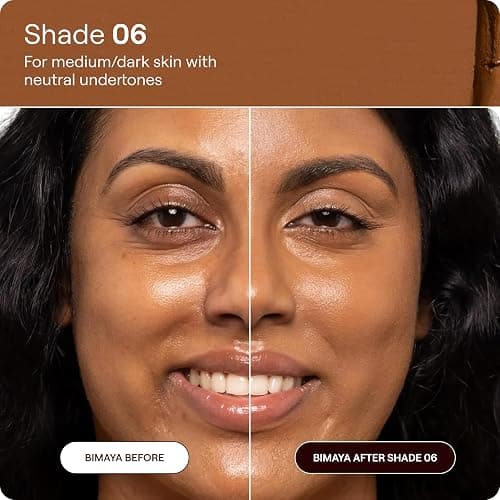 Live Tinted HUESTICK Complexion Stick - Medium-to-Full Buildable Coverage - Soft Matte Finish - Multitasking Makeup Stick - Lightweight, Creamy Formula - Shade 06 thumbnail 4