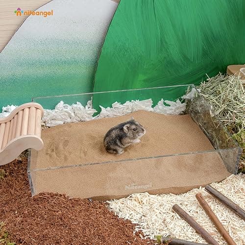 Niteangel Hamster Desert Bath Sand | No-Dust Bath or Potty Litter for Hamster Chinchillas Gerbil Mice Degu or Other Small Pets thumbnail 4