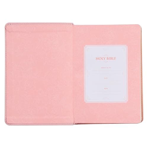 KJV Holy Bible, Compact Large Print Faux Leather Red Letter Edition Ribbon Marker, King James Version, Ballet Pink (KJV Compact LP Editions) thumbnail 13
