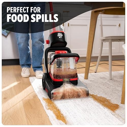Dirt Devil Full Size Carpet Cleaner Machine for Carpet and Upholstery, Deep Cleaning Carpet Shampooer Machine with Two Cleaning Modes, Pair with Dirt Devil Carpet Cleaner Solution thumbnail 11