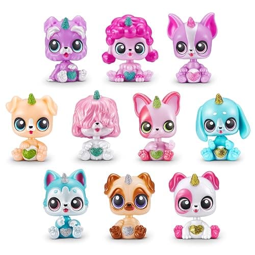 Rainbocorns Pocket Puppycorn 3 Pack by ZURU Toy Puppy Dog Mini Unboxing Girls Gifting Idea (Standardized in Mailer) thumbnail 4