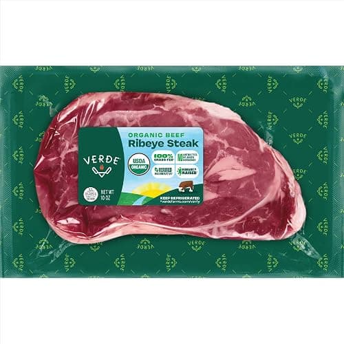 Verde Farms, Beef Ribeye Steak, Organic, Grass-Fed | 0.625 lbs. - Image 1