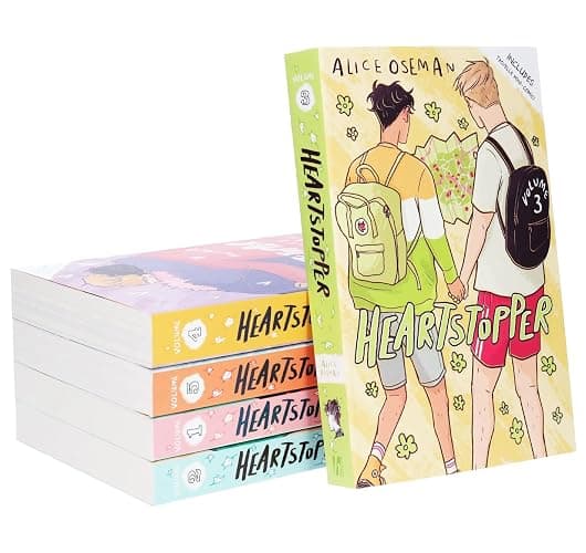 Heartstopper Series (Volumes 1-5) Books Collection Set By Alice Oseman - Image 1