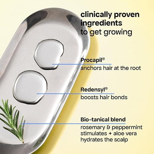 BondiBoost HG Anti-Thinning Shampoo Conditioner Set [16.90 fl oz each], Clinically Tested to Promote Fuller + Thicker-Looking Hair for Women & Men, Procapil, Redensyl & Rosemary Formula, Sulfate-Free thumbnail 3