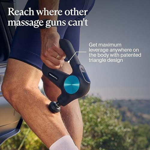 Therabody Theragun PRO Plus - 6-in-1 Deep Tissue Percussion Massage Gun, Handheld Personal Massager for Full Body Pain Relief & Muscle Tension with Biometric Breathwork, Vibration & Heated Attachments thumbnail 7