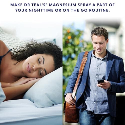 Dr Teal's Magnesium Lavender Spray with Natural Dead Sea Salt, 8 fl oz (Pack of 2) thumbnail 3