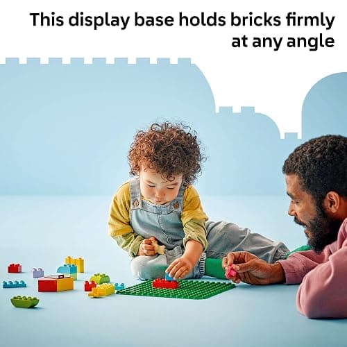 LEGO DUPLO Green Building Plate - Learning and Educational Building Toy for Toddlers, Preschool, Boys and Girls, Ages 1.5+ - Gift Ideas for Birthdays - 10460 thumbnail 5