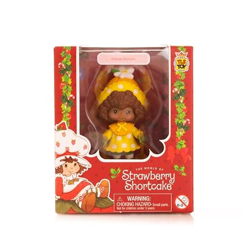 Strawberry Shortcake Orange Blossom Sweet Scented Winter Season 2.5-inch Cheebee Figure thumbnail 4