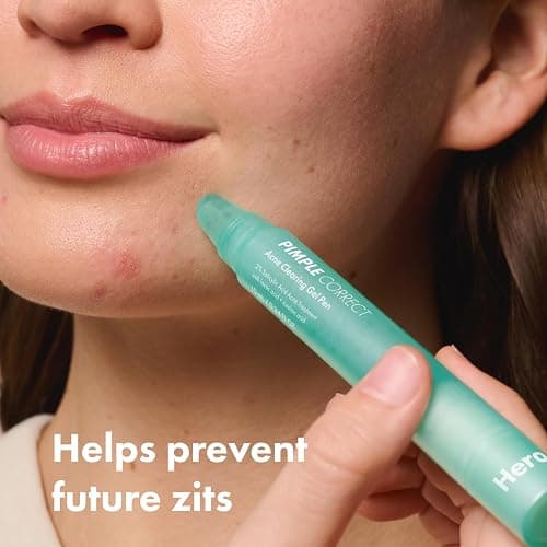 Hero Cosmetics Pimple Correct Acne Clearing Gel Pen, 0.34 Fl Oz | Maximum Strength 2% Salicylic Acid, Acne Treatment, for Current and Future Zits, Dermatologist Tested Formula thumbnail 5