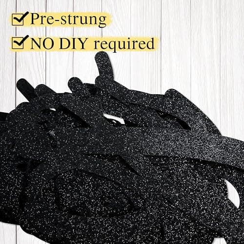 Go Shawty It's Your Birthday Banner, Hip Hop Birthday Party Decorations Supplies, Rap Theme Bday Bunting Sign, Pre-strung, Photo Props (Black) thumbnail 5