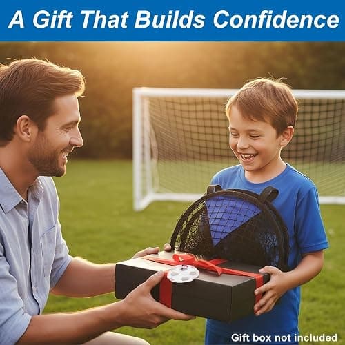 KALYVON Soccer Goal Target Net Top Bins Training (2pcs) | Top Corner Shooting Target with Reinforced Frame, Accuracy Practice for Sizes 2–5 Balls, Trainer Gift for Kids & Adults thumbnail 6