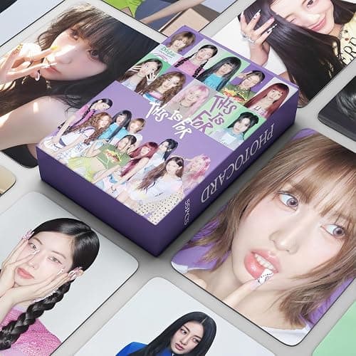 PYAJUU TWICE Photocrds KPOP This Is For Album Photo Cards 55PCS Twice Lomo Cards World Tour Greetings Cards Gift for Fans thumbnail 2