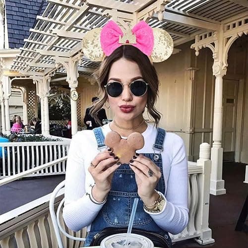 DRESHOW Mouse Ears Bow Headbands Glitter Party Decoration Cosplay Costume for Women thumbnail 3