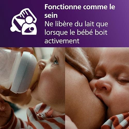 Kit nouveau-né - PHILIPS AVENT - Natural 3.0 AirFree - 2 Biberons 125ml + 2 Biberons 260ml + Sucettes Ultra Douce 0-6M thumbnail 3