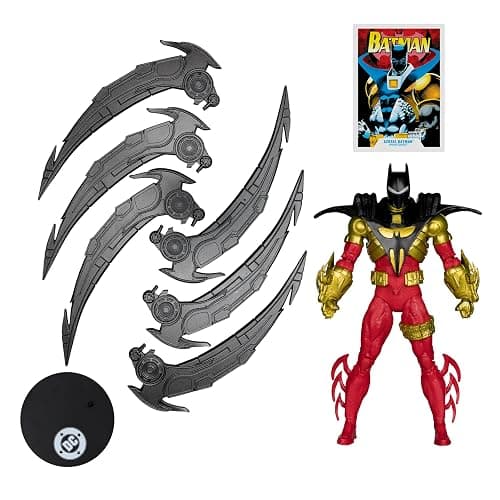 McFarlane Toys- DC Multiverse Azrael Batman (Knightquest) 7in Action Figure thumbnail 3