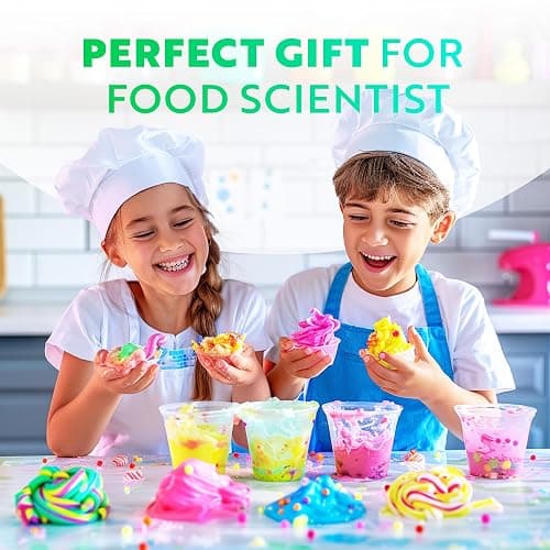 Playz Edible Slime Candy Making Science Kit for Kids Ages 8-12 Years Old - Food Science Chemistry Kid Science Kit with 25 Experiments to Make Slime Chocolates, Educational Science Kits for Boy & Girls thumbnail 2