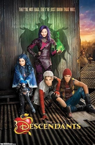 Trends International Descendants Key Art Wall Poster 22.375" x 34" - Image 1