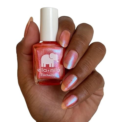 ella+mila Professional, Quick Dry, Long-Lasting & Chip-Resistant Pink Nail Polishes (Aurora Lights - 0.45 fl oz) thumbnail 4