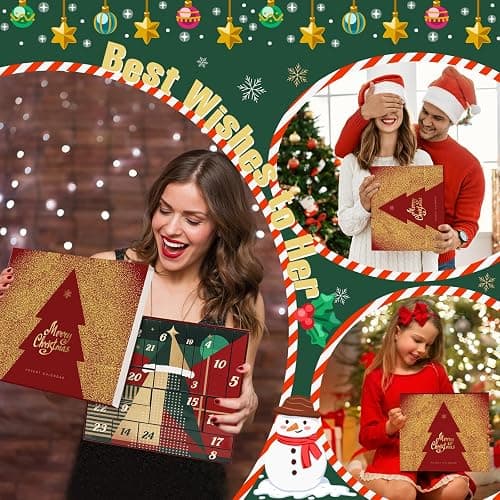 Makeup Advent Calendar 2025 for Teen Girls, 24 Individually Boxed Christmas Countdown Beauty Advent Calendar Kit Women, 2025 Advent Calendar Make Up Gift Set thumbnail 6