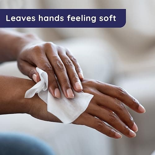 Wet Ones Sensitive Skin Hands and Face Wipes, 20 Count Travel Pack (Pack of 10) thumbnail 3