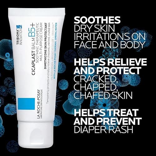 La Roche-Posay Cicaplast Balm B5 Skin Barrier Repair Cream with Centella Asiatica, Shea Butter & Panthenol | Multi-Purpose Healing Ointment for Dry, Irritated Skin | Face, Body & Hand Balm, Baby Safe thumbnail 4
