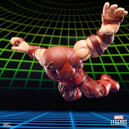 Marvel Legends Series Gamerverse Marvel's Juggernaut Action Figure Collectible, Brown | Retro Video-Game Look, 8.9 in, 3 Accessories, Power Fx, 20 Plus Pts, Window-Box thumbnail 5