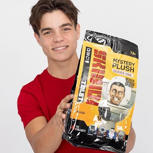 Skibidi Toilet Mystery Plush – Collectible Plush, All-New Collectibles, Officially Licensed Skibidi Toilet Merch thumbnail 3
