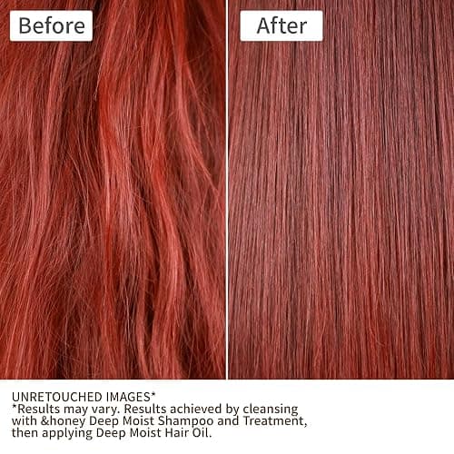 [Genuine Product] &honey Deep Moist Shampoo & Conditioner Set 440mL+450g/14.87.fl.Oz+15.69Oz (Sampoo and Conditioner Set) thumbnail 4