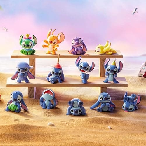 POP MART Disney Stitch Little Emotions Series Figures, Disney-Classic Blind Box Action Figures, Random Design Collectible Toys for Home Decor, Birthday Gifts for Girls Boys Women Men, Single Box thumbnail 2