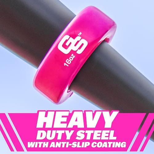 GoSports Baseball and Softball Bat Weight – 16 oz Bat Donut for Youth and Adult, Baseball & Softball Bat Accessories thumbnail 4